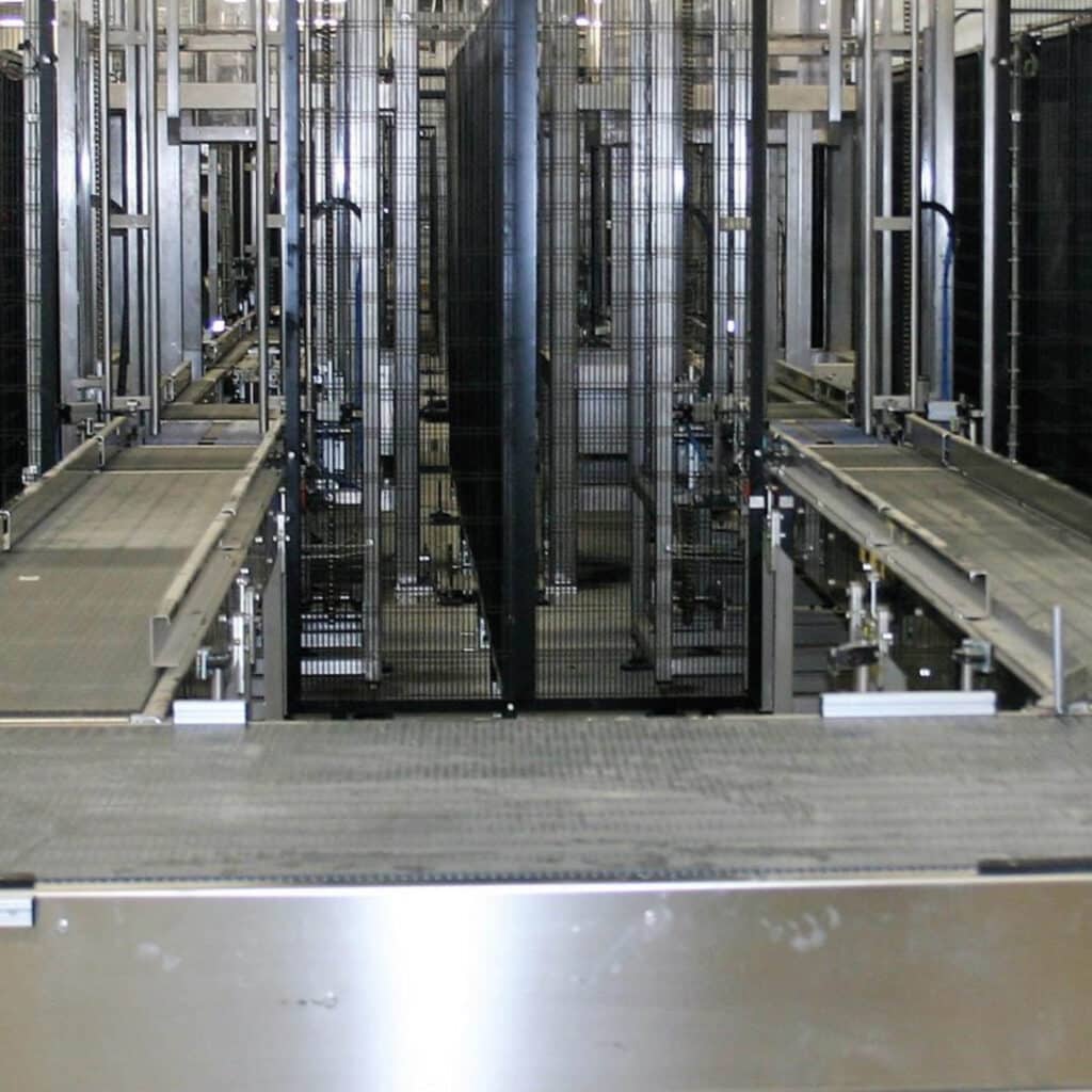 1 SHUTTLE DI ALIMENTAZIONE DOPPIE LINEE
